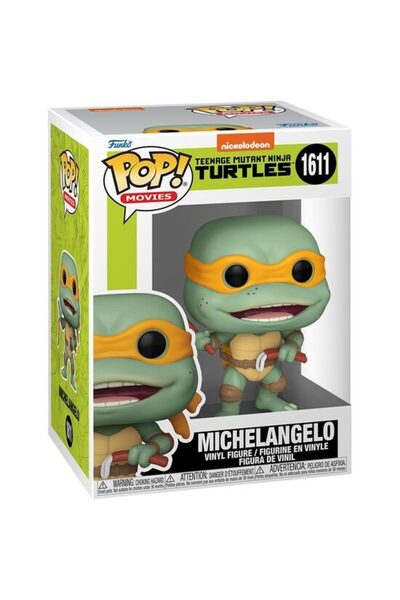 Funko POP! Filme: Teenage Mutant Ninja Turtles (TMNT) - Michelangelo Sausage ...