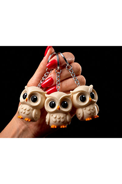 Genel Markalar Baykuş Anahtarlık - Owl Charm