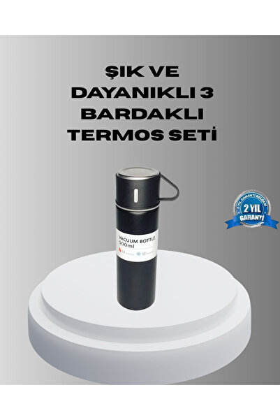 OSKA GLOBAL 500 ml vacuum flask - double wall stainless steel, special for ho...