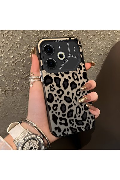CHICASELUX Tecno Pova 6/Pova 6 Pro 5g Compatible High-Quality Black Leopard P...