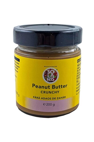 SOLARIS Crema Peanut butter crunchy 200g