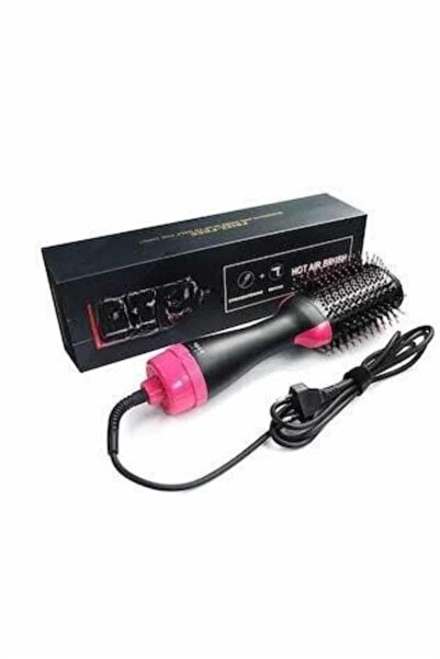 teknodayım Hair Dryer Hair Straightener Blow Comb Heat Adjustable Tight Toothed