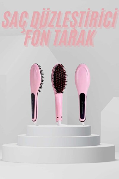teknodayım Electric Hair Straightener Comb Hair Straightener Brush Tight Toot...