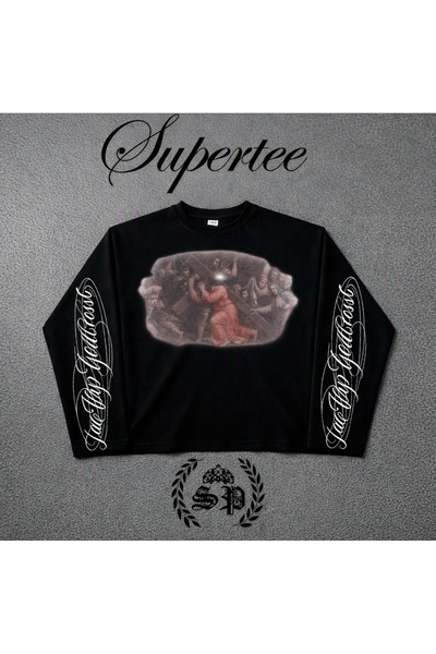 StartMore Long Sleeve Serisi Vintage Y2K Uzun Kollu T-Shirt Long Sleeve Haruj...