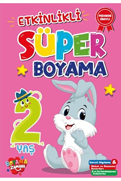 BOYAMA ZAMANI الرسم الفائق مع الأنشطة للأطفال بعمر سنتين