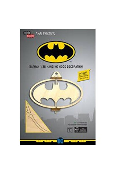 Insight Editions IncrediBuilds DC Comics: Ornament cu logo-ul lui Batman