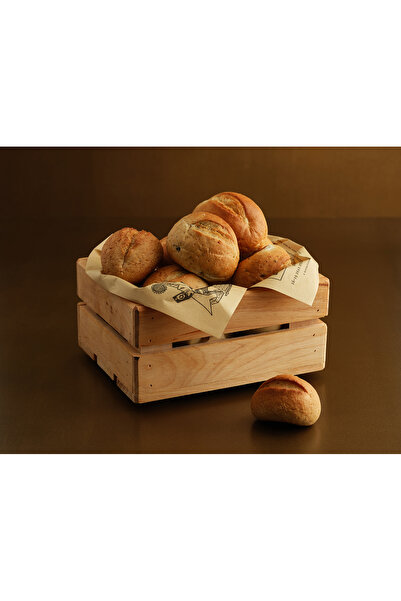 Hedisam Natural Wooden Bread Box 17X21 cm