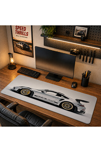 RUGRUMBA CLS1010 40x90cm Gaming Player XL Mousepad cu margini cusute, dimensi...