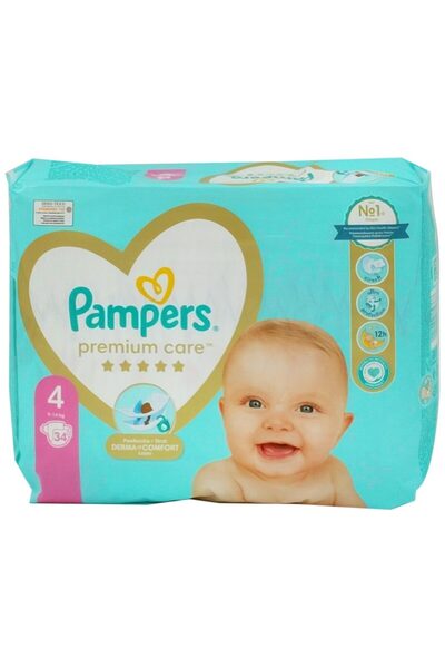Pampers Premium Care size 4 8-14 kg 34 pcs