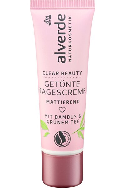 OEM Clear Beauty cremă de zi nuanțatoare matifiantă cu bambus și ceai verde, ...