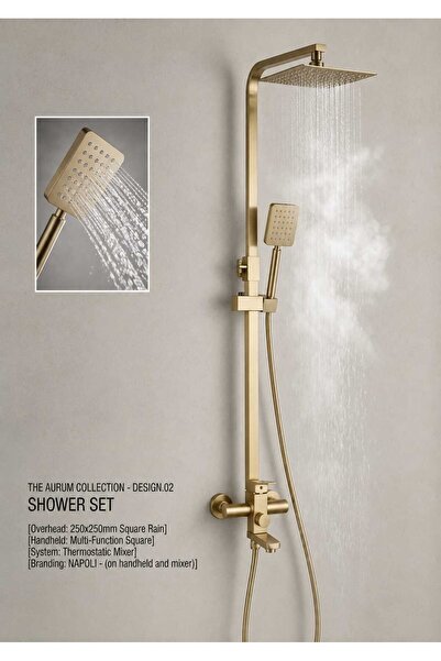 Napoli SHOWER SET