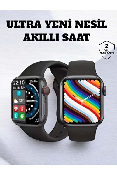 UCUZTEKNO Akıllı Saat iOS ve Android ile Uyumlu Şık ve Çok Fonksiyonlu