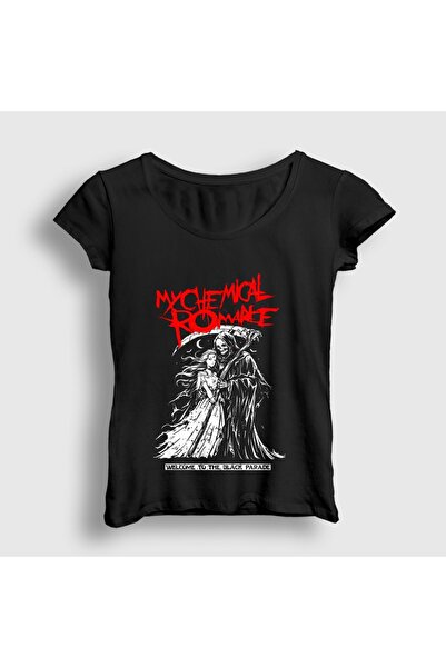 Presmono Ženska crna majica Black Black Parade V2 Rock My Chemical Romance 61...