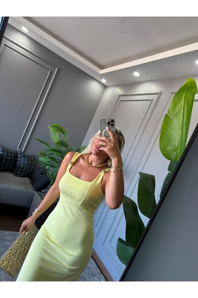 3e Rose ESNEK ELBİSE