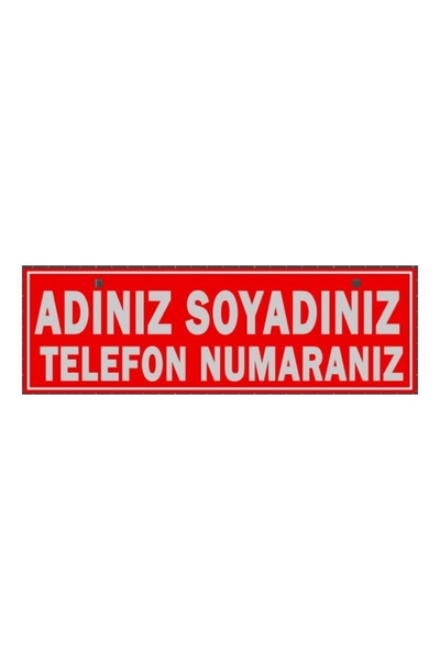 RELATOS AD SOYAD TEL NO YAZILI Tır Kamyon Araba Ev Duvar Süsü Vantuzlu Dekor ...