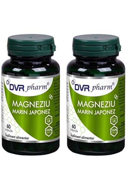 DVR Pharm Pachet Magneziu marin japonez (din surse organice), cu absorbtie ri...