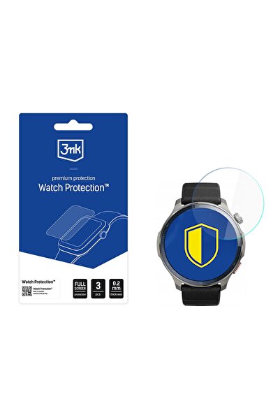 3MK Protecție ecran curbată pentru Amazfit Balance 2, cu funcție tactilă