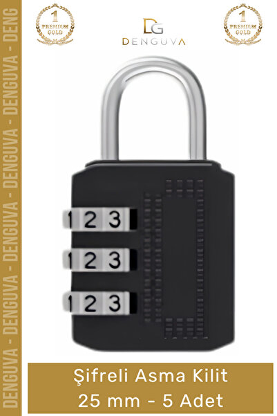 Denguva # Padlock Steel Body Durable Secure Suitcase Cabinet Safety Mechanism...