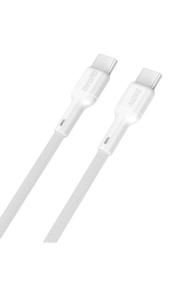 DUDAO Cablu L9C Max 240W PD USB-C la USB-C 2M pentru telefoane și laptopuri