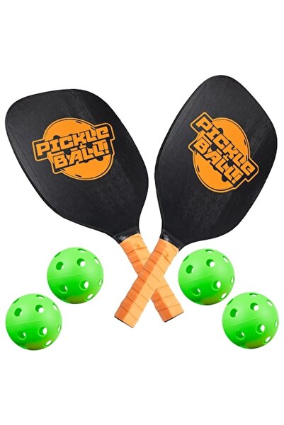 Robentoys Set de palete de pickleball în husă și 4 mingi