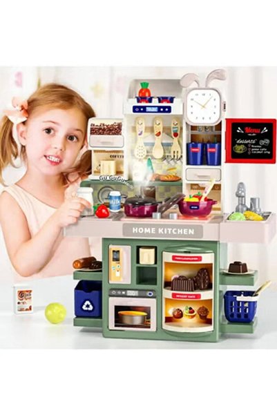 Fun Moment 33Pcs Children Play House Kitchen Toys Set