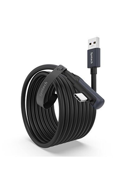 SYNTECH Bağlantı Kablosu 16 FT Quest2/Quest Pro/Pico 4 Aksesuarları ve PC/Steam VR, Yüksek Hızlı PC