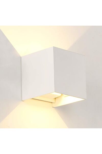 STARSTAR LED aluminum square/cube waterproof white wall light, outdoor light,...