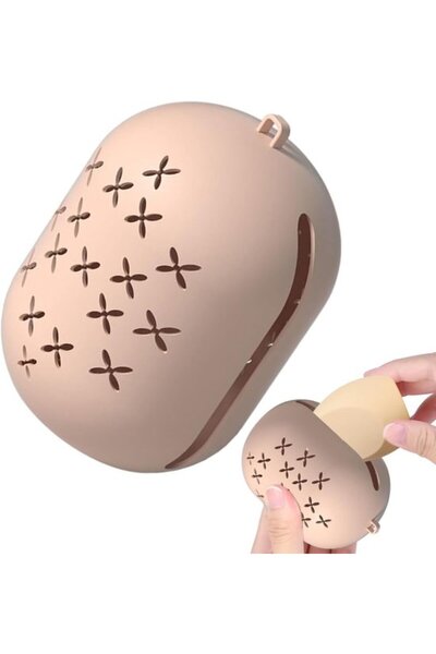 STARSTAR 2 Pieces Makeup Sponge Storage Case - Cover for Mixer Multi Makeup S...