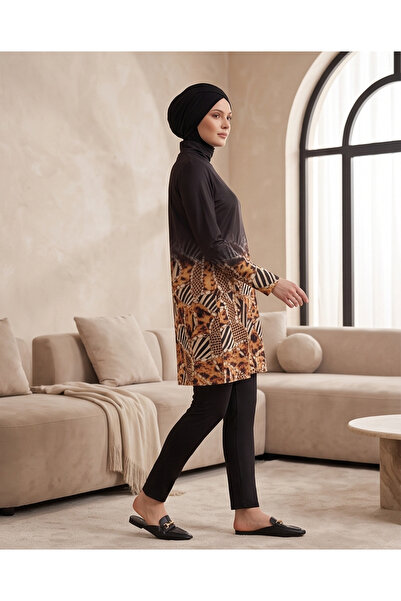 Hirazenmoda طقم ملابس سباحة نسائية من 3 قطع، سريع الجفاف، مناسب للبحر وحمام ا...