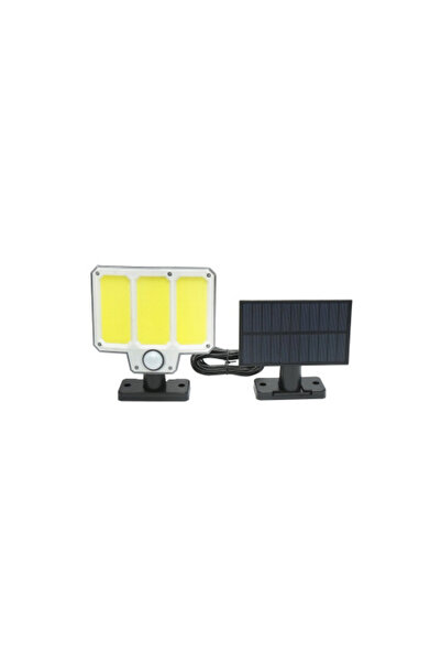 SMARTIC Lampă LED cu panou solar, telecomandă și baterie de 1500mAh, IP65 Bre...