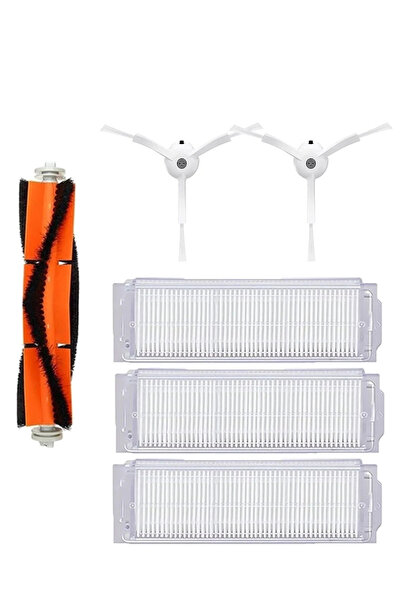 LİN GRUP Set de 6 piese de schimb compatibile cu aspiratorul robot Xiaomi Vac...