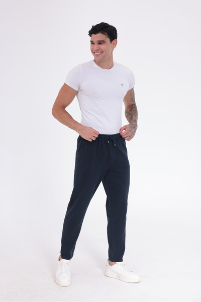 MYRAB DENİM Erkek Regular Fit Gabardin Pantolon – Günlük Rahat Kesim Klasik E...
