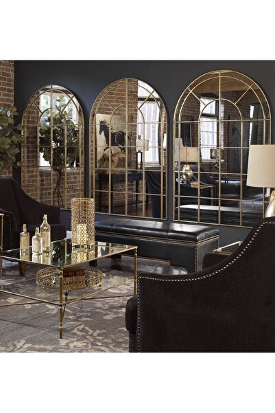 UTTERMOST Grantola Silver Arch Mirror