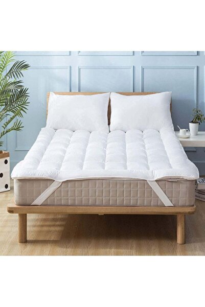 Sleep Night Queen Size Mattress Topper All Season Down Alternative Polyester ...