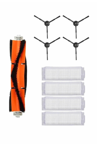 LİN GRUP Set de 9 piese de schimb compatibile cu aspiratorul robot Xiaomi Vac...