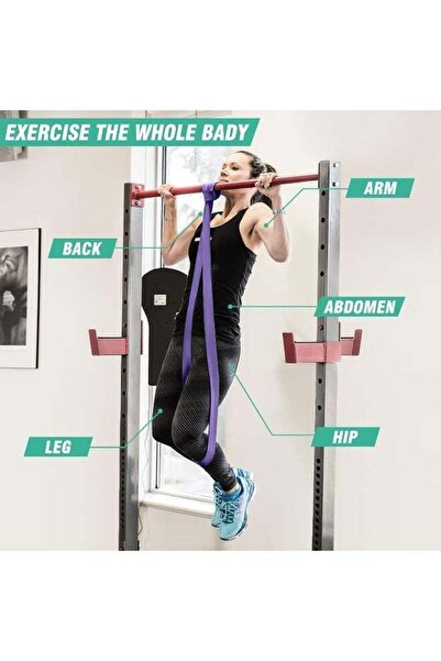 ARSAR PLUS Resistance Band Set 4 in 1 – Pull Up Assistance Bands for Legs, Workout, Muscle Training & Physical Therapy – Perfect for Men and Women