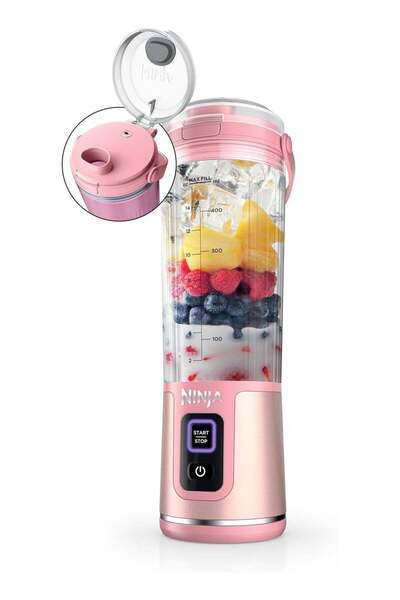 NINJA Blast Portable Blender 530ml – Cordless Personal Smoothie Maker, USB-C ...