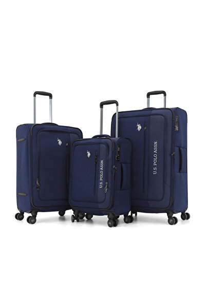 U.S. Polo Assn. 3-Piece Softside Lightweight Luggage Set | 20", 24" & 28" Spi...