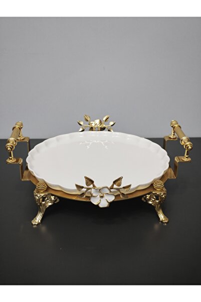 PARILTI HOME COLLECTİON Luxury Custom Laser-Cut Tableware Table Plate Cake Pl...