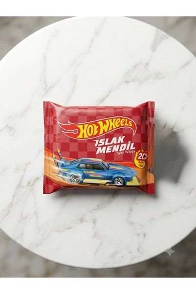 Hot whels arabalı islak mendil