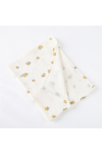 Choice6 80X65cm A 80X65cm Muslin Squares Baby Swaddle Blanket Newborn Diaper ...