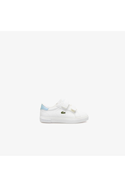 Lacoste Powercourt Çocuk Beyaz Sneaker