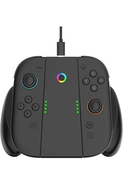 Sparklepals حامل شحن لوحدات التحكم Joy Con لجهاز نينتندو سويتش 2 OLED/ODM، مع...