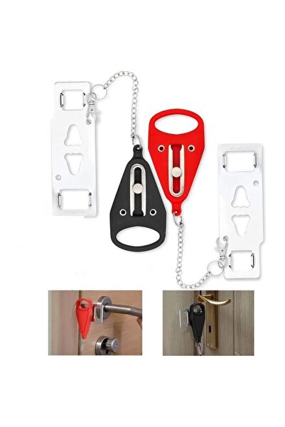 STARSTAR Portable door locks, travel locks, with a spare lock, suitable for t...