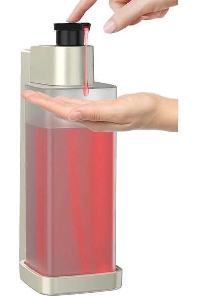 Morvena Picks Dispenser de săpun montat pe perete de 300 ml pentru baie, gel ...