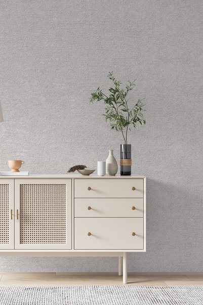 dreamwall Yoğun Dokuma Efektli Ferah Lüks Modern Tek Parça Tekstil Duvar Kağıdı