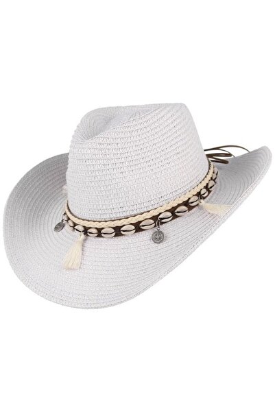 STARSTAR Foldable Straw Western Cowboy Sun Hat for Men & Women