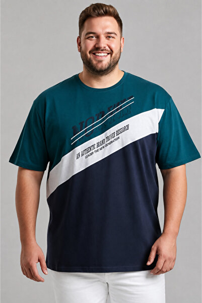 ANNEX Plus size breathable soft touch everyday men's t-shirt