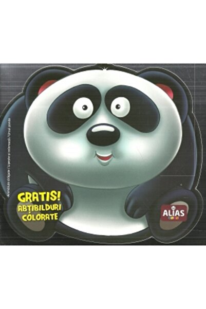 alias Ursul panda. Abtibilduri colorate + jucarie