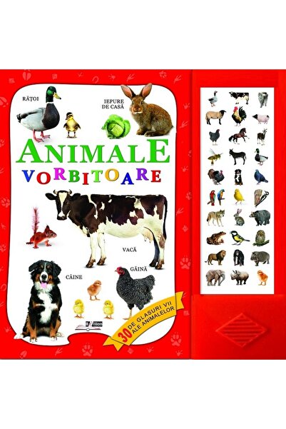 Biblion Animale vorbitoare. 30 de glasuri vii ale animalelor. Carte cu sunete
